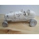 Deco Model Auto Racewagen Grand Prix Oldtimer Retro Vintage Wit