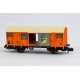 Fleischmann Piccolo Spur N 1/160 Nr. 2470 Goederenwagen Chiquita 2-assig